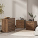 Berrett 3 Piece Double Dresser and Nightstand Bedroom Set by Christopher Knight Home