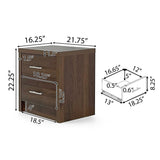 Berrett 3 Piece Double Dresser and Nightstand Bedroom Set by Christopher Knight Home