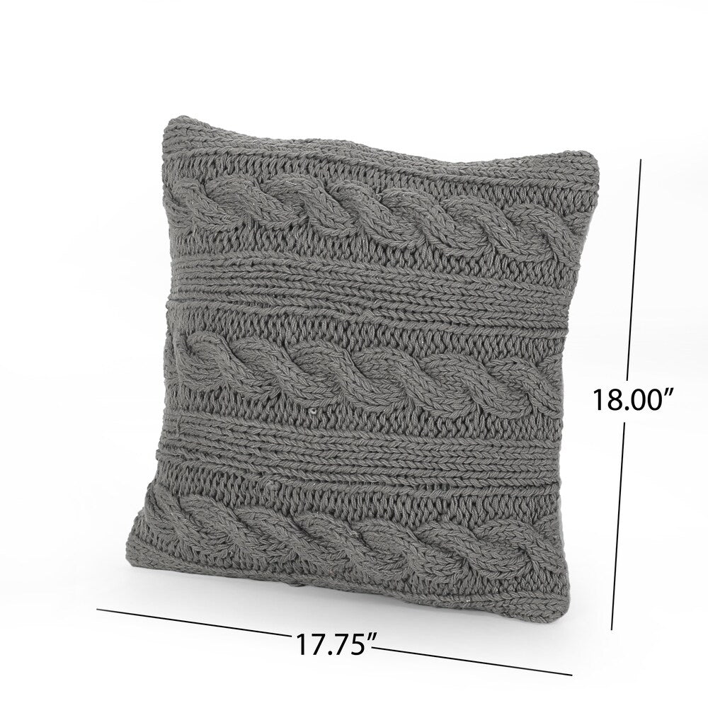 Berteau Boho Cotton Pillow Cover (Set of 2) by Christopher Knight Home