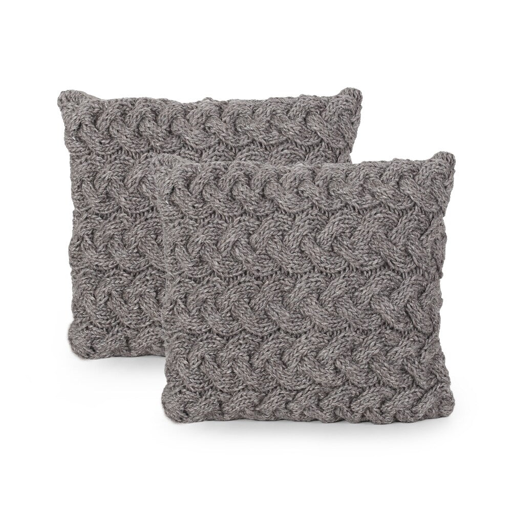 Newhall Modern Water Resistant Fabric Pillow Cover by Christopher Knight Home