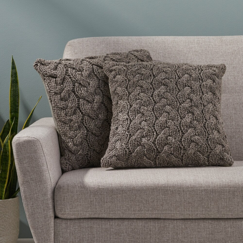Newhall Modern Water Resistant Fabric Pillow Cover by Christopher Knight Home