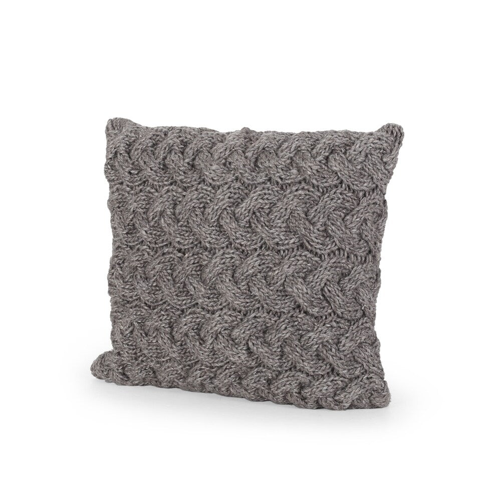 Besly Boho Wool Pillow Cover (Set of 2) by Christopher Knight Home