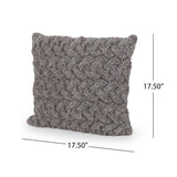 Besly Boho Wool Pillow Cover (Set of 2) by Christopher Knight Home