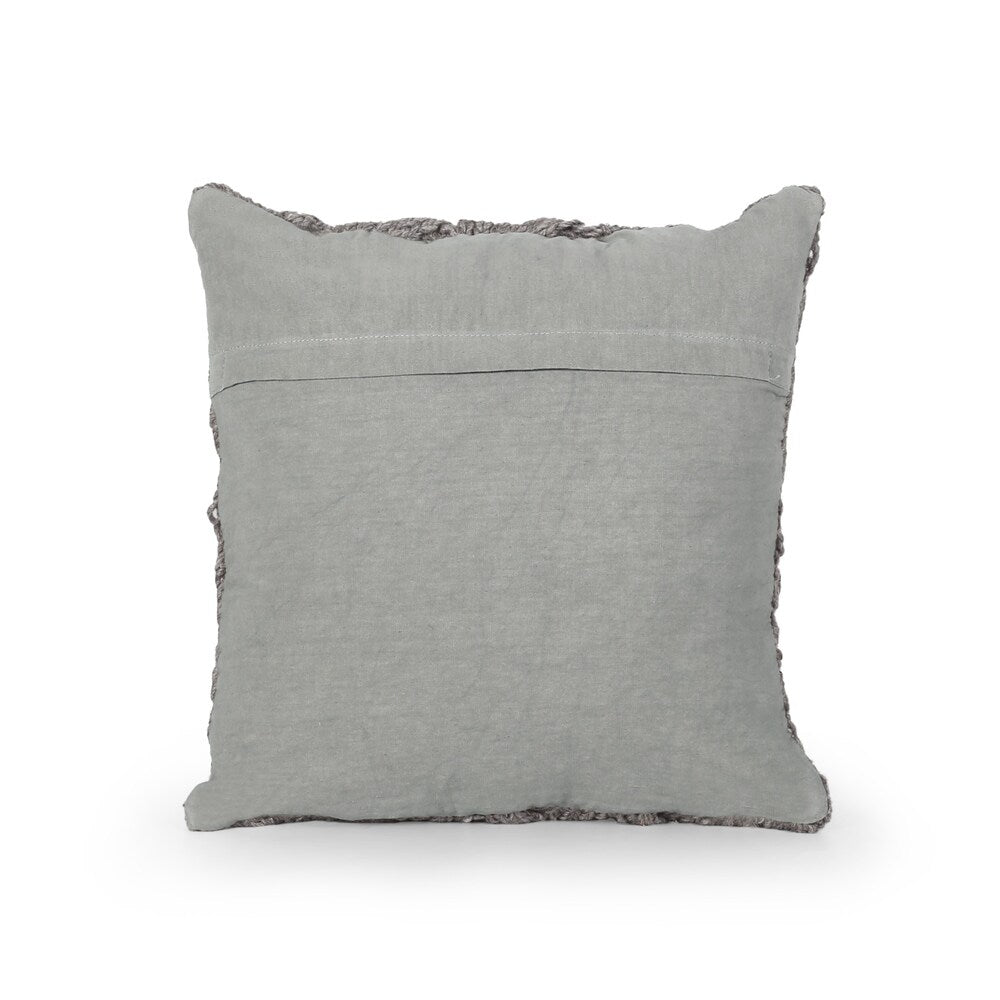 Besly Boho Wool Pillow Cover (Set of 2) by Christopher Knight Home