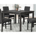 Best Master Furniture 48 x 36 Inch Rustic Farmhouse Rectangular Dining Table