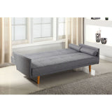 Best Master Furniture L33303 Linen Adjustable Sofa-bed Futon