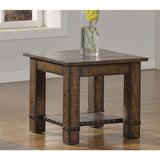 Best Master Furniture Pecan Walnut End Table