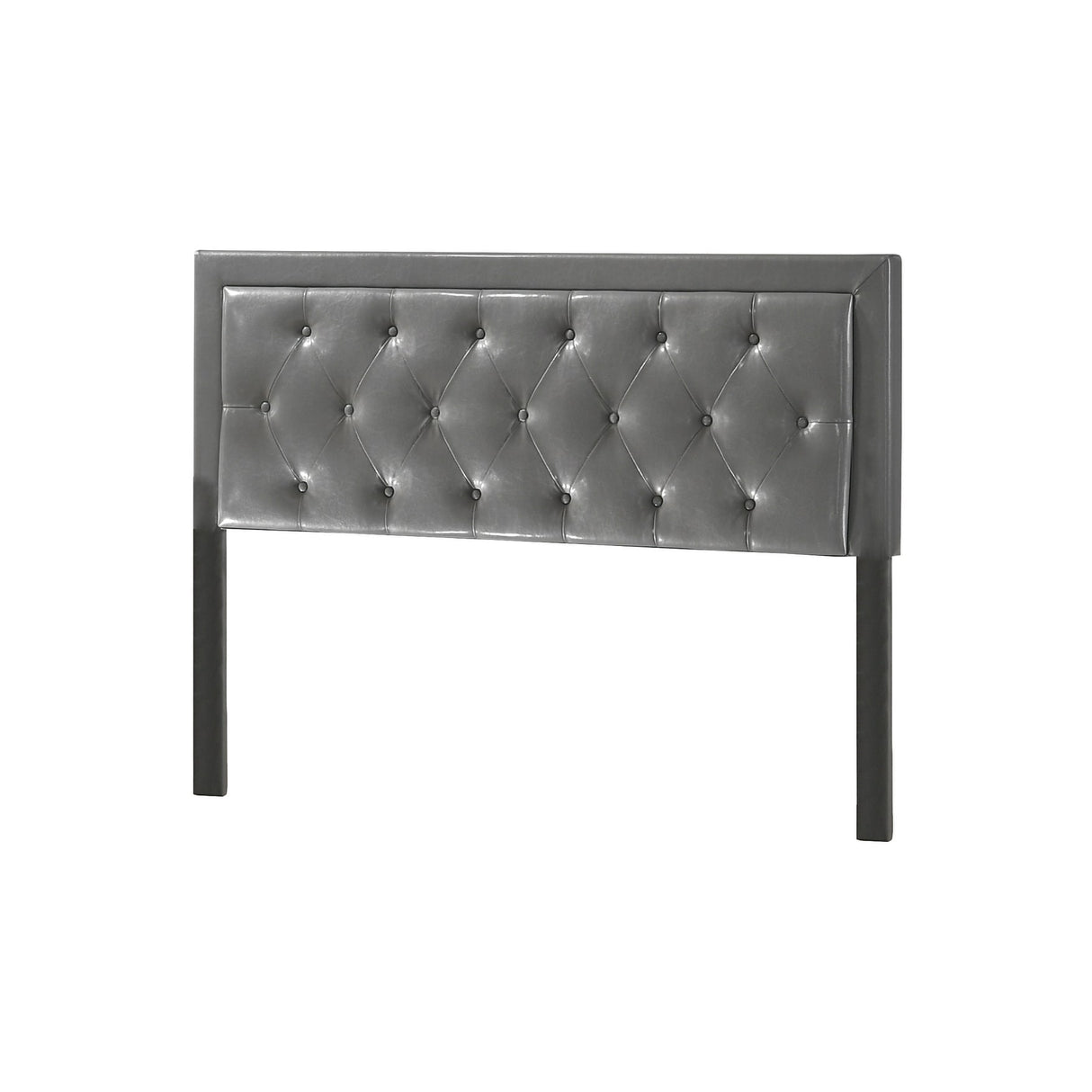 Best Quality Furniture Faux Leather Tufted Upholstered Headboard