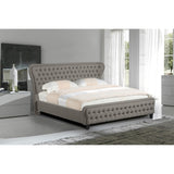 Best Quality Furniture Linen Tufted Panel Bed