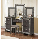 Best Quality Furniture Victoria 4-piece Deluxe Vanity