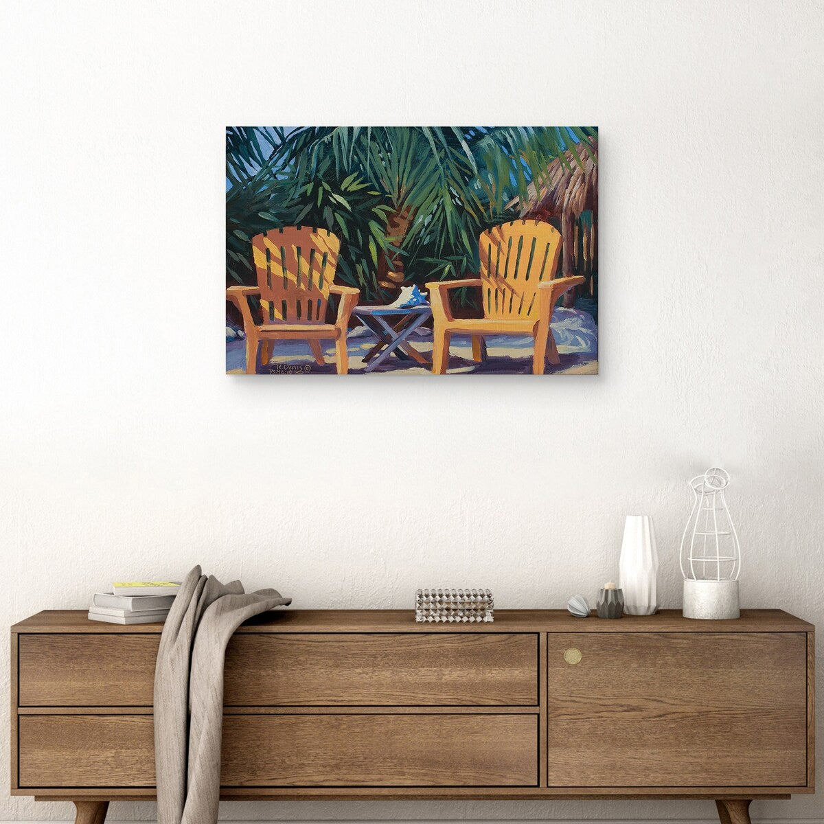 Best Seat by Kathleen Denis Canvas Art Print