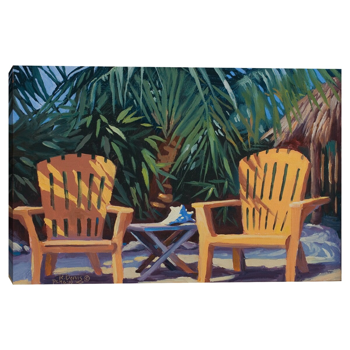 Best Seat by Kathleen Denis Canvas Art Print