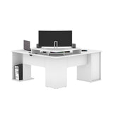 Bestar Hampton 66W L-Shaped Corner Gaming Desk