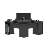 Bestar Hampton 66W L-Shaped Corner Gaming Desk
