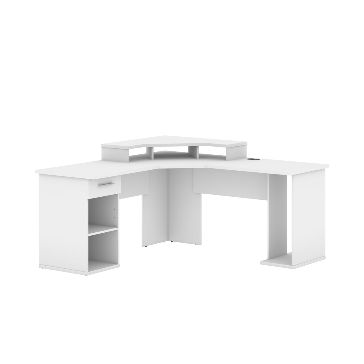 Bestar Hampton 66W L-Shaped Corner Gaming Desk