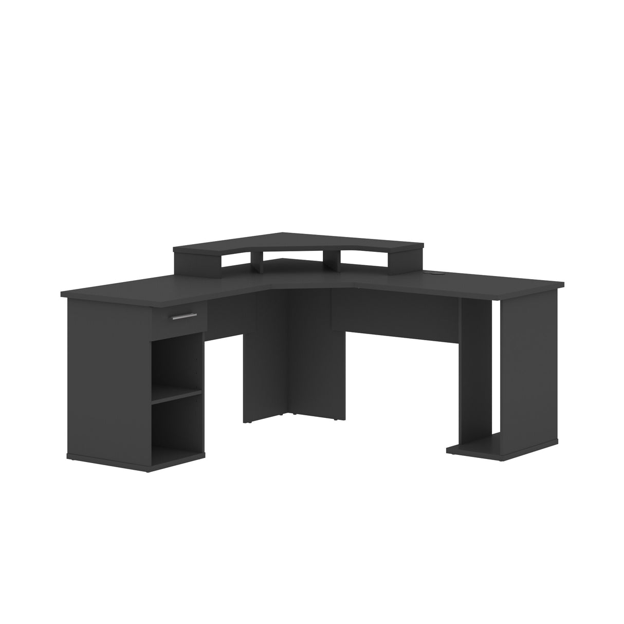 Bestar Hampton 66W L-Shaped Corner Gaming Desk