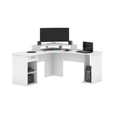 Bestar Hampton 66W L-Shaped Corner Gaming Desk
