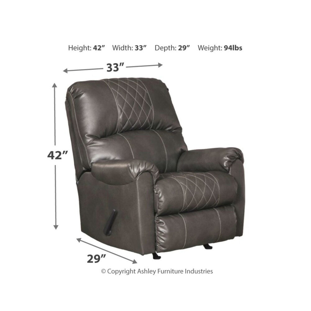 Betrillo Recliner - Gray