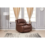 Betsy Furniture 3 Piece Bonded Leather Power Reclining Living Room Set, Sofa, Loveseat and Chair