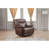 Betsy Furniture 3 Piece Bonded Leather Reclining Living Room Set, Sofa, Loveseat and Glider Chair