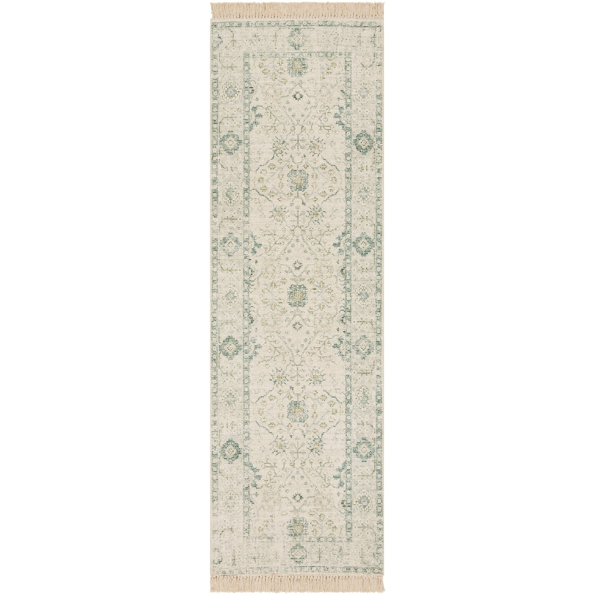 Livabliss Betsy Handmade Persian Floral Cotton Area Rug