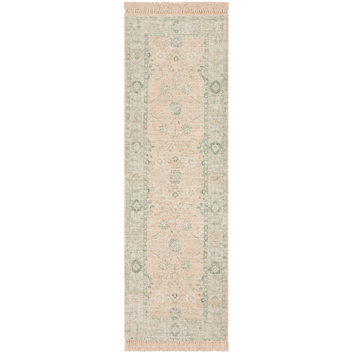 Livabliss Betsy Handmade Persian Floral Cotton Area Rug