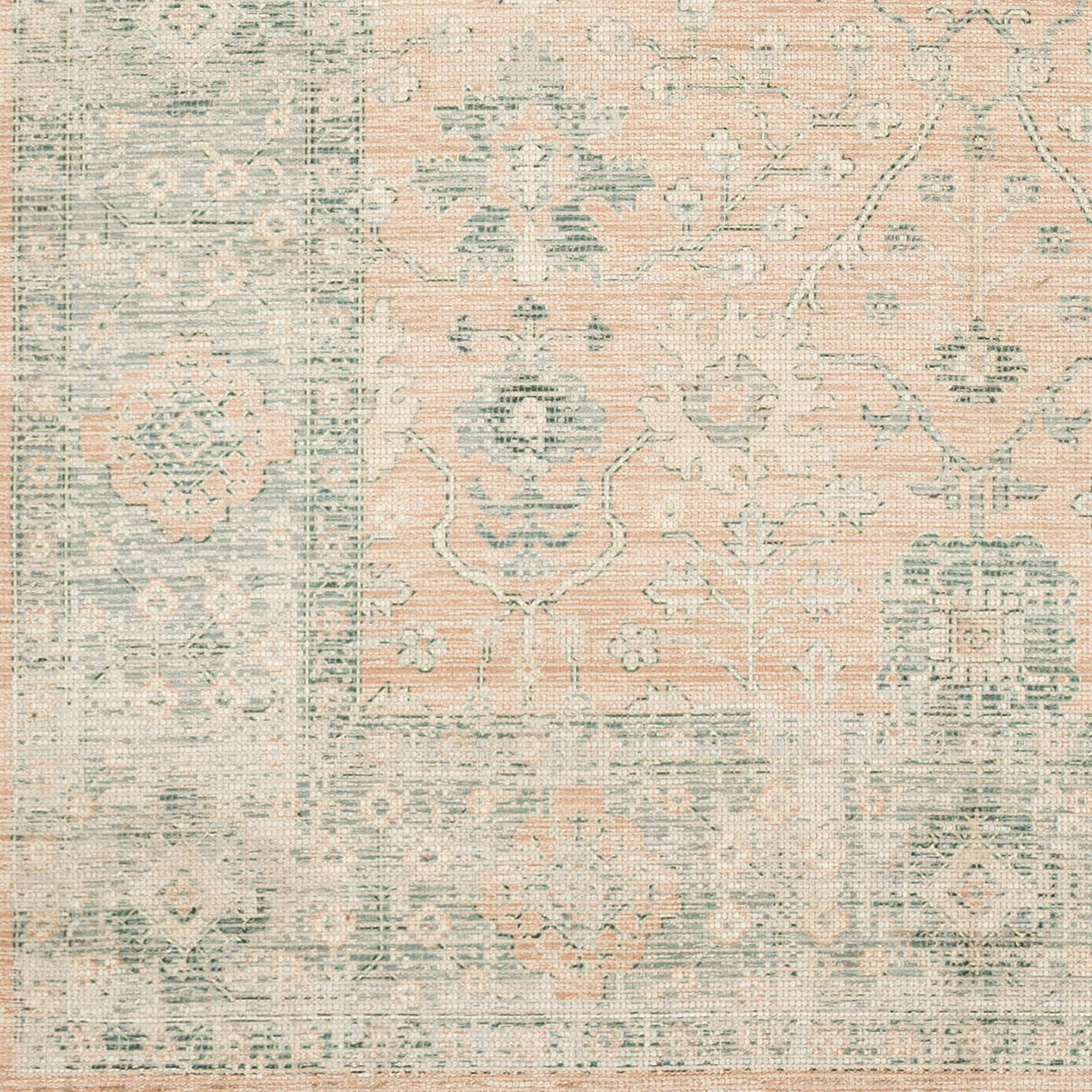 Livabliss Betsy Handmade Persian Floral Cotton Area Rug
