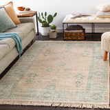 Livabliss Betsy Handmade Persian Floral Cotton Area Rug