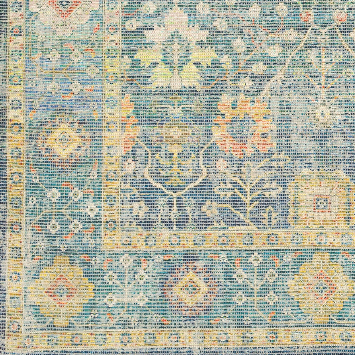 Livabliss Betsy Handmade Persian Floral Cotton Area Rug