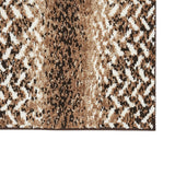 Better Trends Casablanca Collection 100% Micro Polyester Soft Plush & Absorbent Water Machine Washable 2 Piece Bath Rug Set