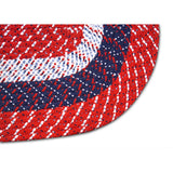 Better Trends Country Braid 100% Polypropylene 3 Pc Set Stain Resistant, Double Sided Reversible Indoor Area Utility Rug