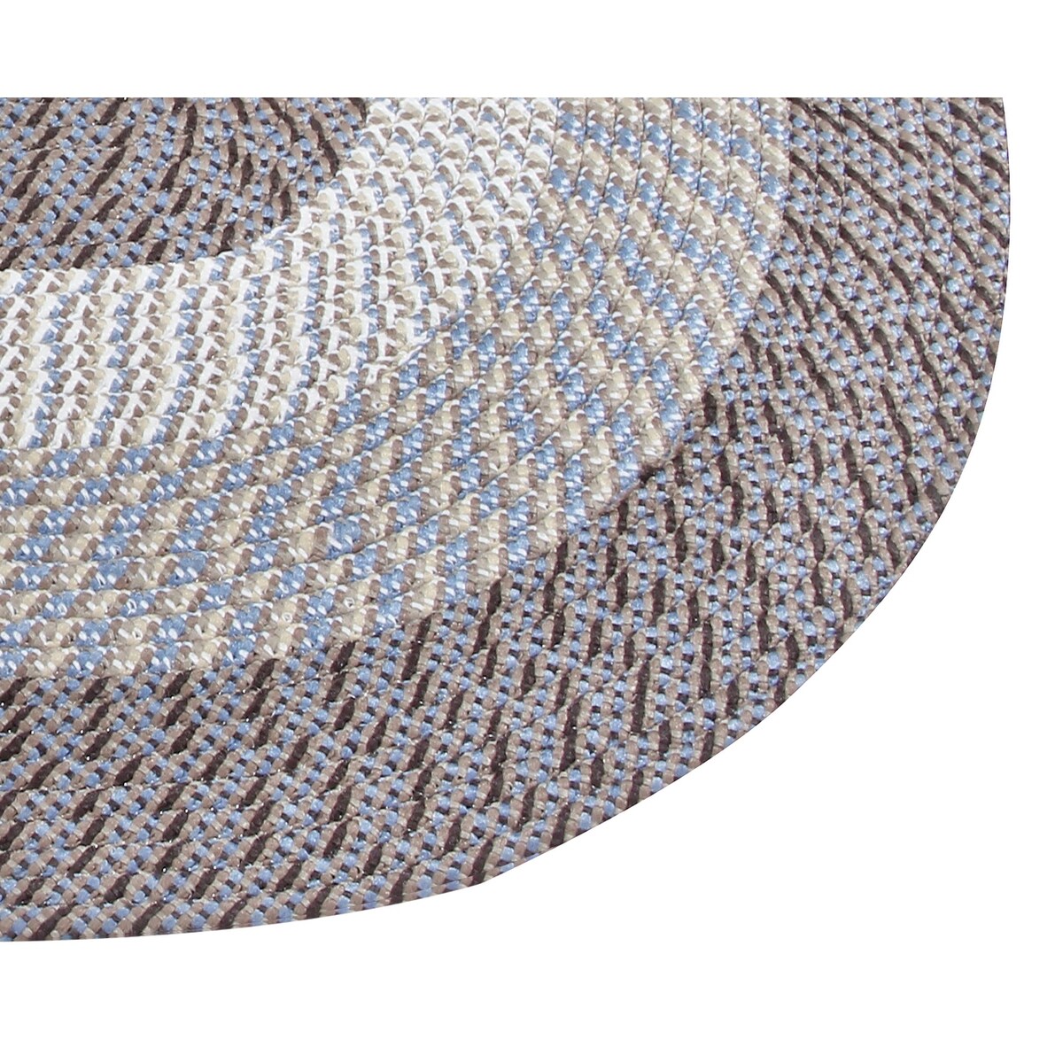 Better Trends Country Braid 100% Polypropylene 3 Pc Set Stain Resistant, Double Sided Reversible Indoor Area Utility Rug