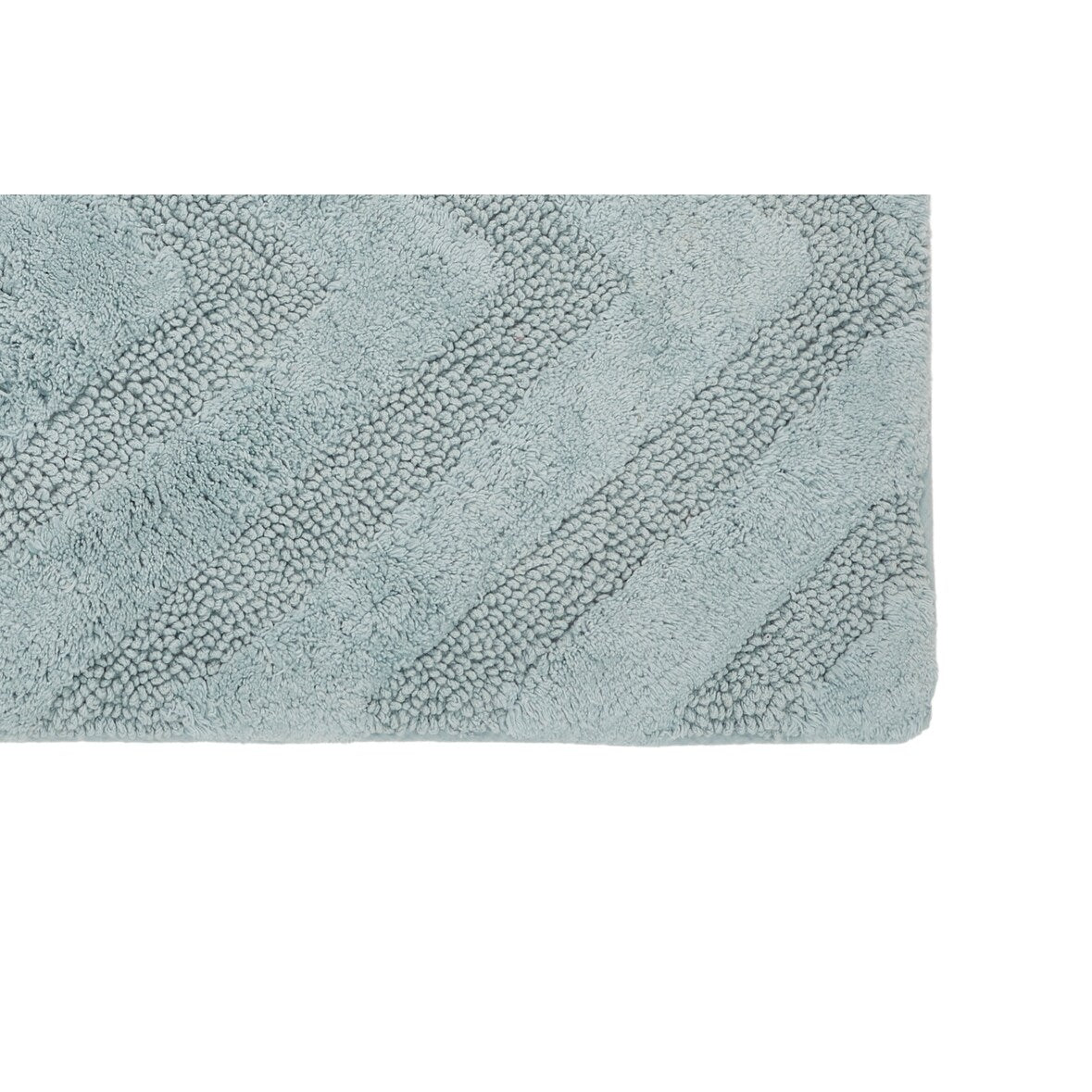 Better Trends Bathroom Rug Set 100% Cotton Tufted Water Absorbent Bath Rug for Shower, Sink Mats Machine Wash Hugo Collection