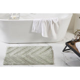 Better Trends Bathroom Rug Set 100% Cotton Tufted Water Absorbent Bath Rug for Shower, Sink Mats Machine Wash Hugo Collection
