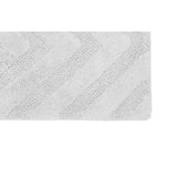 Better Trends Bathroom Rug Set 100% Cotton Tufted Water Absorbent Bath Rug for Shower, Sink Mats Machine Wash Hugo Collection