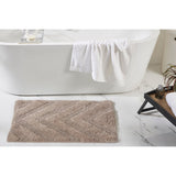 Better Trends Bathroom Rug Set 100% Cotton Tufted Water Absorbent Bath Rug for Shower, Sink Mats Machine Wash Hugo Collection