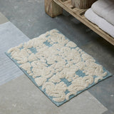 Better Trends Medallion Collection 100% Cotton 2-Pc Set Bathroom Rugs-Soft & Super Absorbent, Non-Skid Latex, Machine Washable