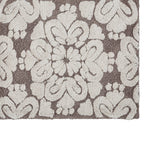Better Trends Medallion Collection 100% Cotton 2-Pc Set Bathroom Rugs-Soft & Super Absorbent, Non-Skid Latex, Machine Washable