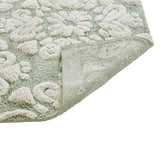 Better Trends Medallion Collection 100% Cotton 2-Pc Set Bathroom Rugs-Soft & Super Absorbent, Non-Skid Latex, Machine Washable