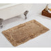 Better Trends Shaggy Border Collection Bathroom Rug -100% Cotton Tufted, Non-Skid Spray Latex Backing, Machine Washable Bath Mat