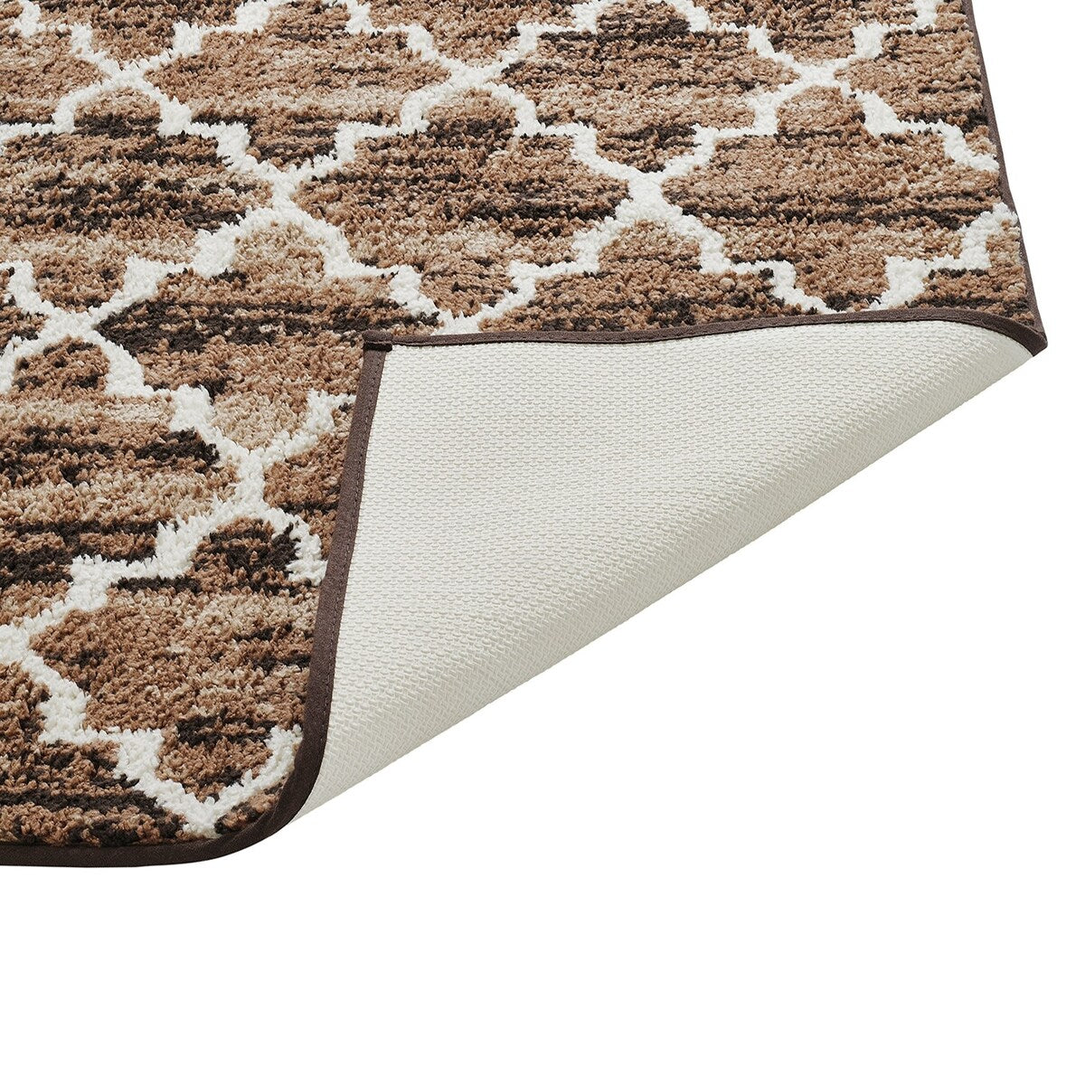 Better Trends Savio Collection 3 Pc Set Bathroom Rug - 100% Micro Polyester with Gel Foam Backing, Machine Washable Bath Mat