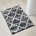 Better Trends Savio Collection 3 Pc Set Bathroom Rug - 100% Micro Polyester with Gel Foam Backing, Machine Washable Bath Mat