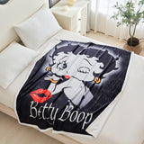 Betty Boop Super Soft Fleece Plush Throw Blanket 50"x60", 60"x80"