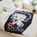 Betty Boop Super Soft Fleece Plush Throw Blanket 50"x60", 60"x80"