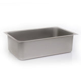 BevLes Steam Table Spillage Pan, 12" x 20", in Silver (BVWP-12-20)