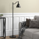 Beverly 65" Tall Floor Lamp with Metal Shade