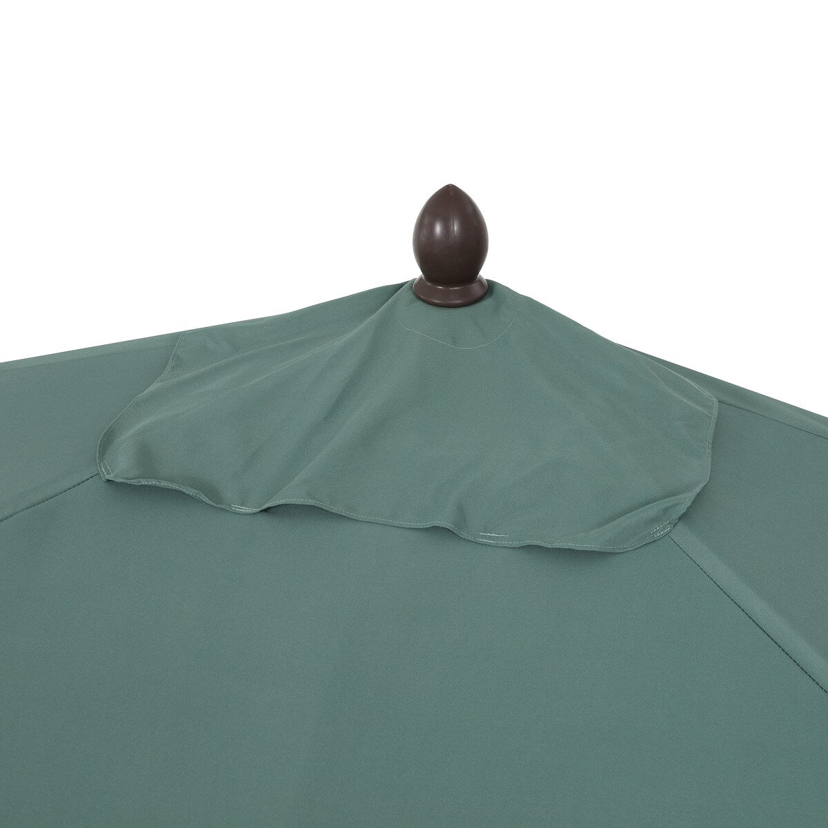 Beverly 9 ft. Classic MidCentury Rectangular Half Market Patio Umbrella with Crank, Wind Vent and UV Protection, by JONATHAN Y