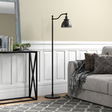 Beverly 65" Tall Floor Lamp with Metal Shade