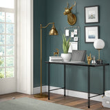 Beverly 65" Tall Floor Lamp with Metal Shade