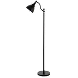 Beverly 65" Tall Floor Lamp with Metal Shade